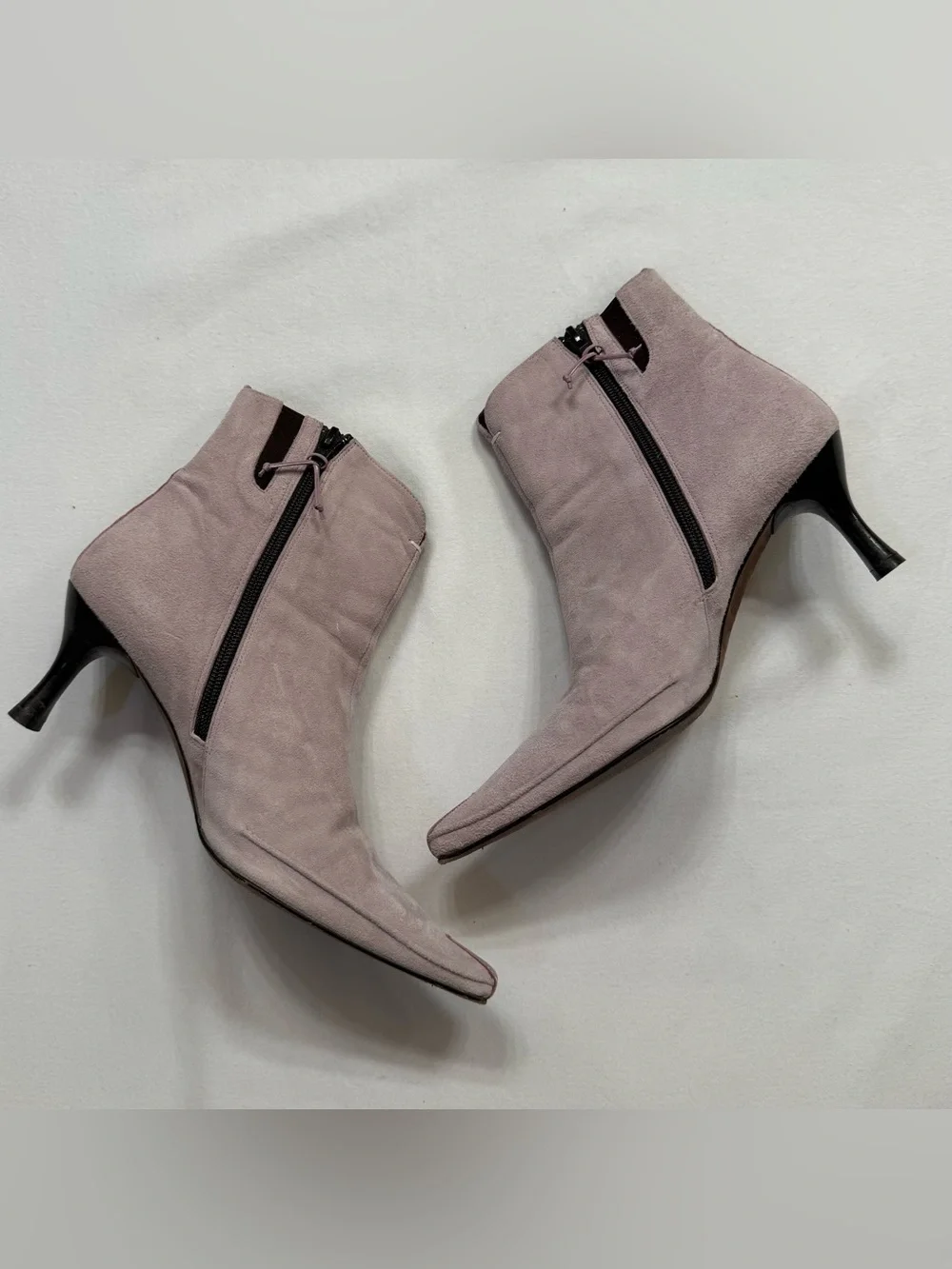 Vintage Donald J. Pliner Suede Booties